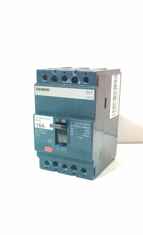 Автоматический выключатель Siemens 3VT8016-1AA03-0AA2