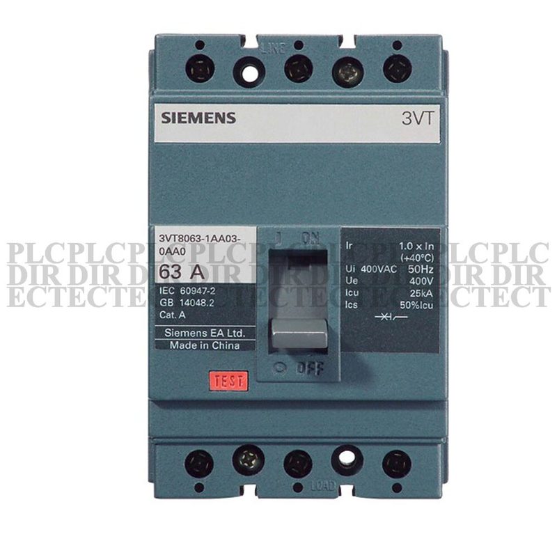Автоматический выключатель Siemens 3VT8063-1AA03-0AA0