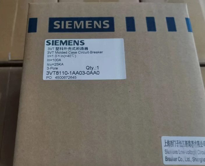Автоматический выключатель Siemens 3VT8110-1AA03-0AA0