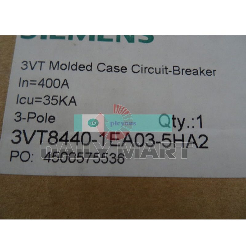 Автоматический выключатель Siemens 3VT8440-1EA03-5HA2