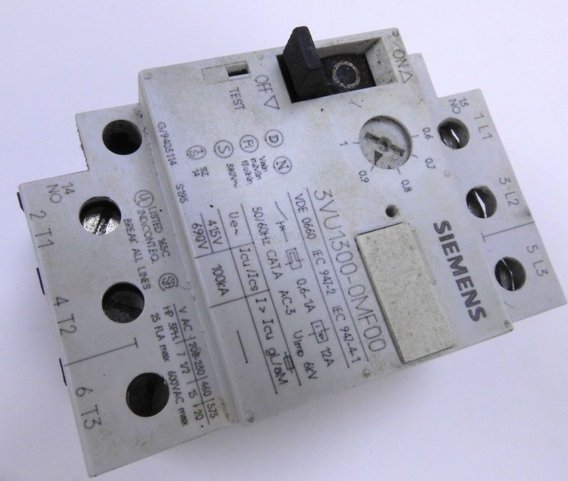 Автоматический выключатель Siemens 3VU1300-0MF00