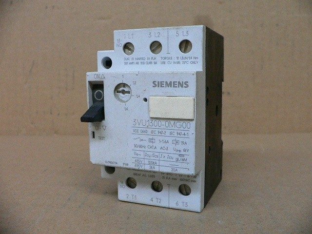 Автоматический выключатель Siemens 3VU1300-0MG00