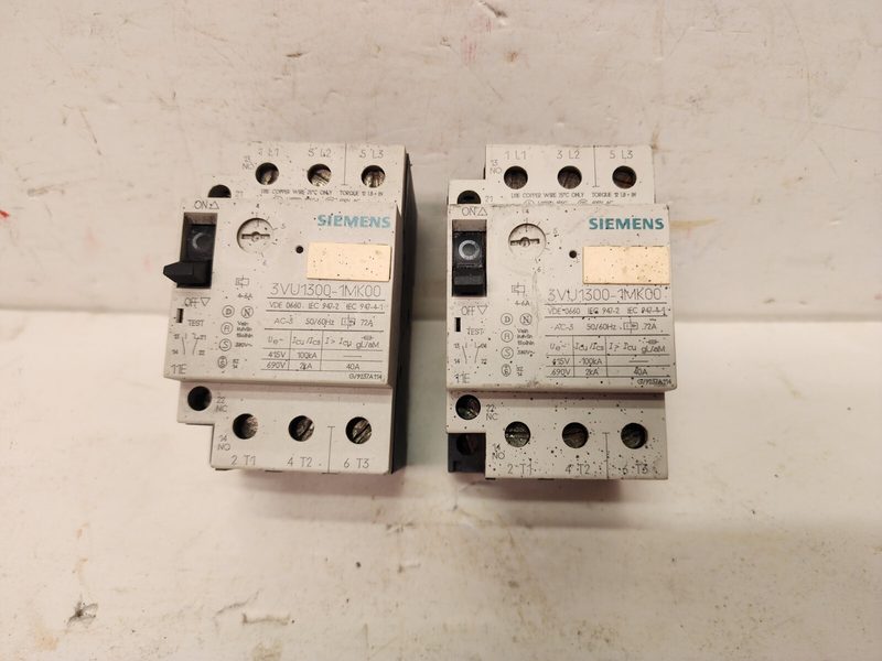 Автоматический выключатель Siemens 3VU1300-1MK00