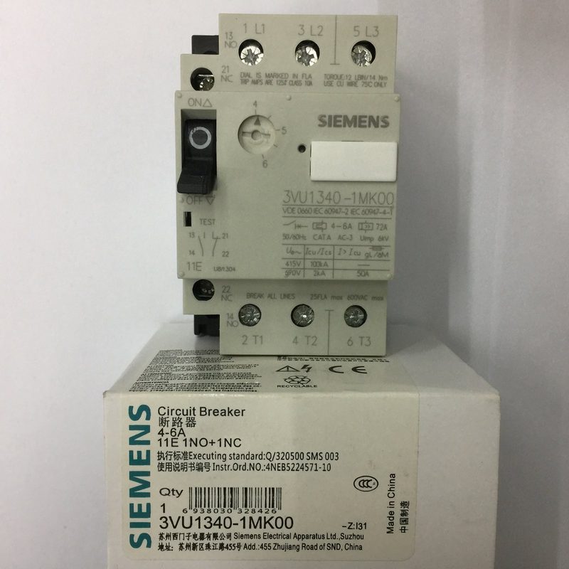 Автоматический выключатель Siemens 3VU1340-1MK00