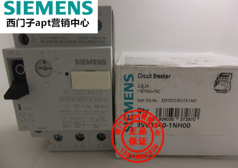 Автоматический выключатель Siemens 3VU1340-1NH00