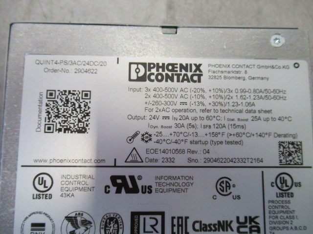 Блок питания Phoenix Contact 4-PS/3AC/24DC/20