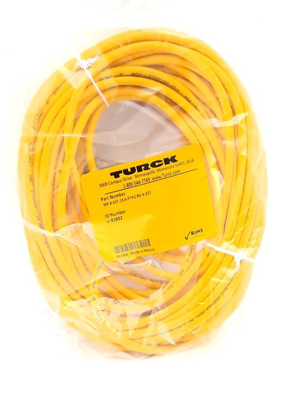 Соединительный кабель Turck 4.43T-13.6-P7X2-RK