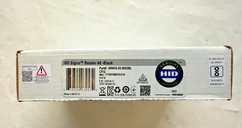 Оборудование видеонаблюдения HID 40NKS-02-0002BL
