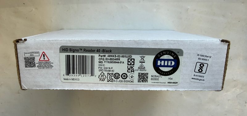 Оборудование видеонаблюдения HID 40NKS-02-001UXD