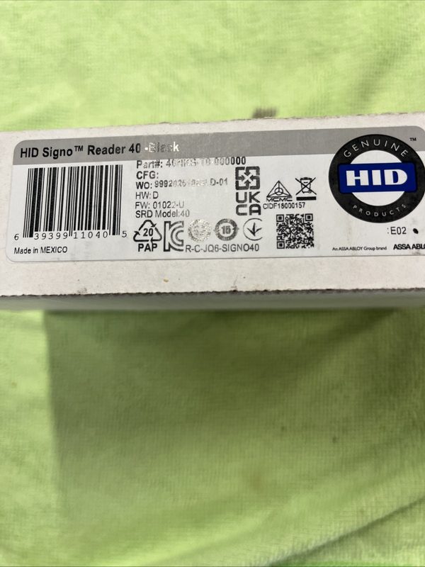 Оборудование видеонаблюдения HID 40NKS-T0-00000