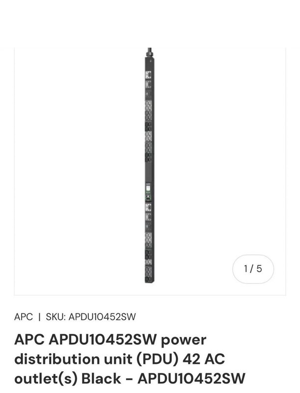Блок розеток Schneider 42-OUTLETS