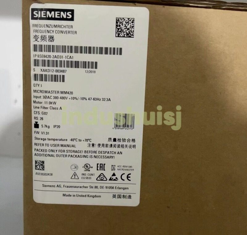 Частотный преобразователь Siemens 420-2AD31-1CA1