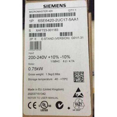 Частотный преобразователь Siemens 420-2UC17-5AA1
