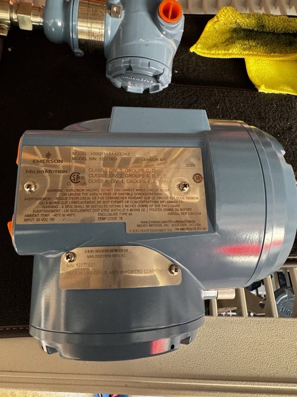 Расходомер Emerson 4200I13BAAZZZAZ