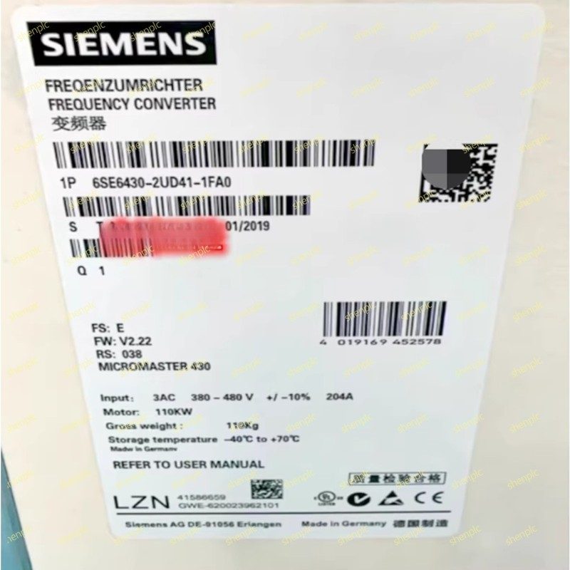 Частотный преобразователь Siemens 430-2UD41-1FA0