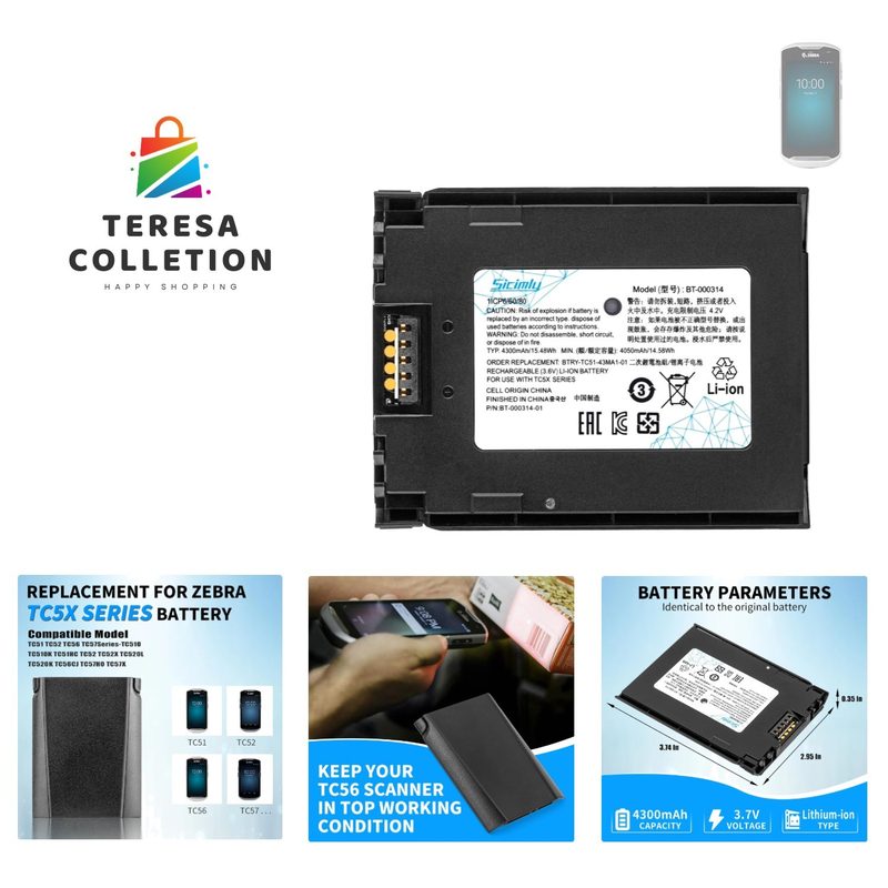 Сканер штрих-кода Zebra 4300MAH