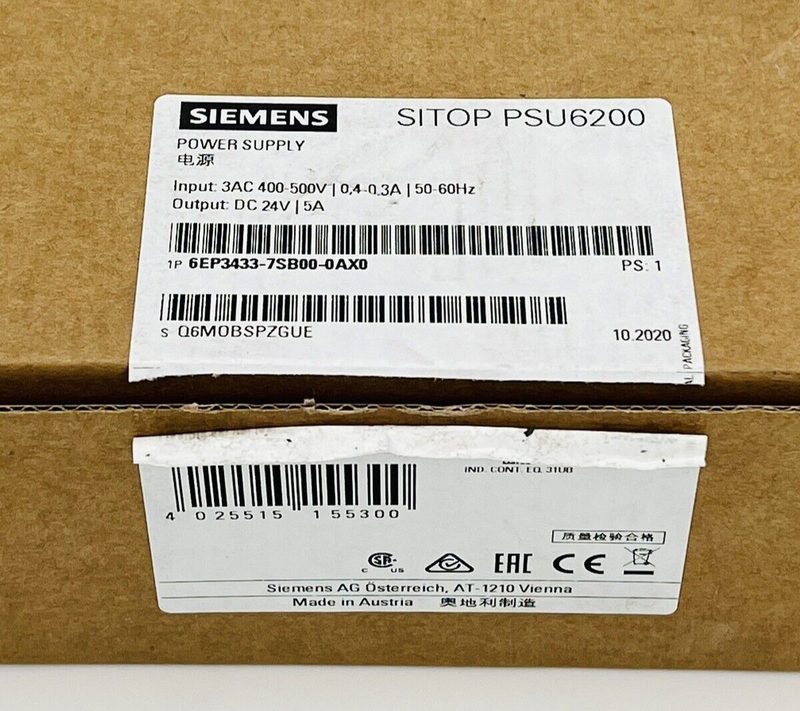 Блок питания Siemens 433-7SB00-0AX0