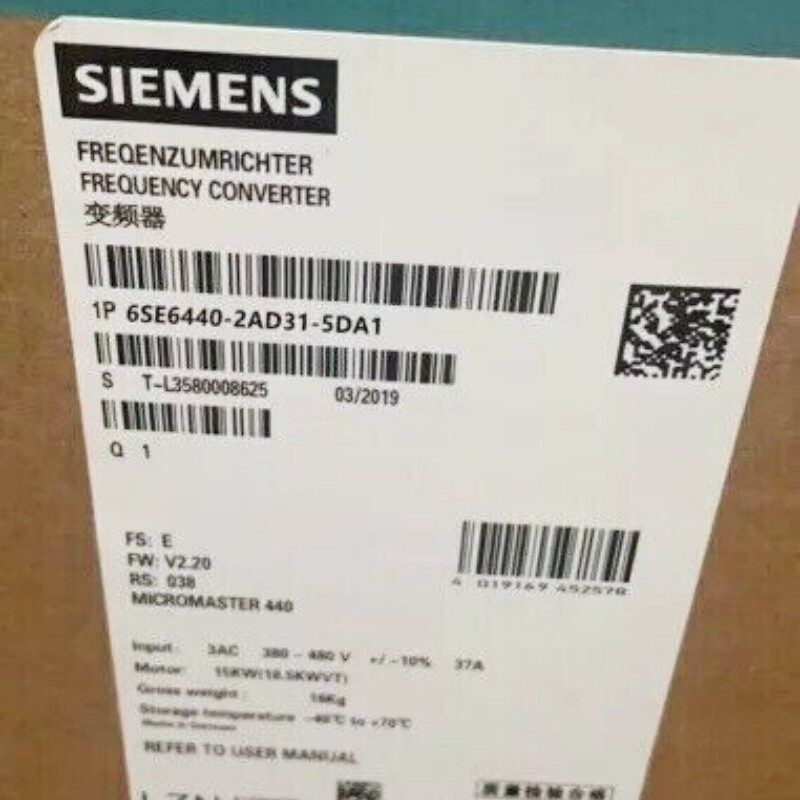Частотный преобразователь Siemens 440-2AD31-5DA1