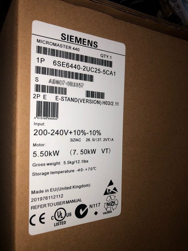 Частотный преобразователь Siemens 440-2UC25-5CA1