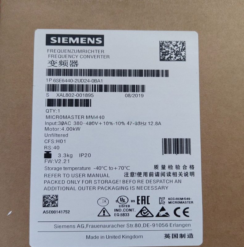 Частотный преобразователь Siemens 440-2UD24-0BA1