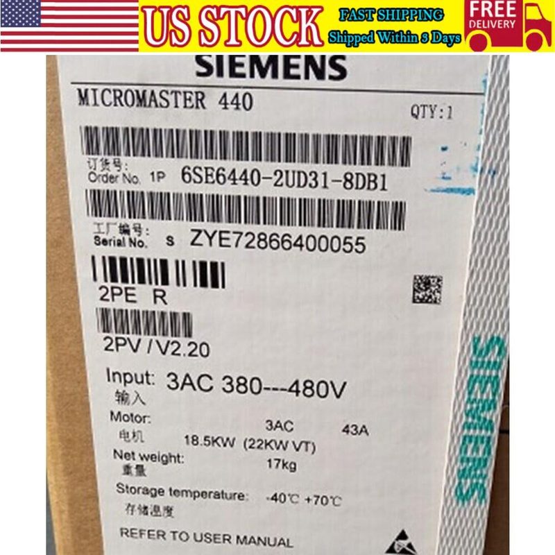 Частотный преобразователь Siemens 440-2UD31-8DB1