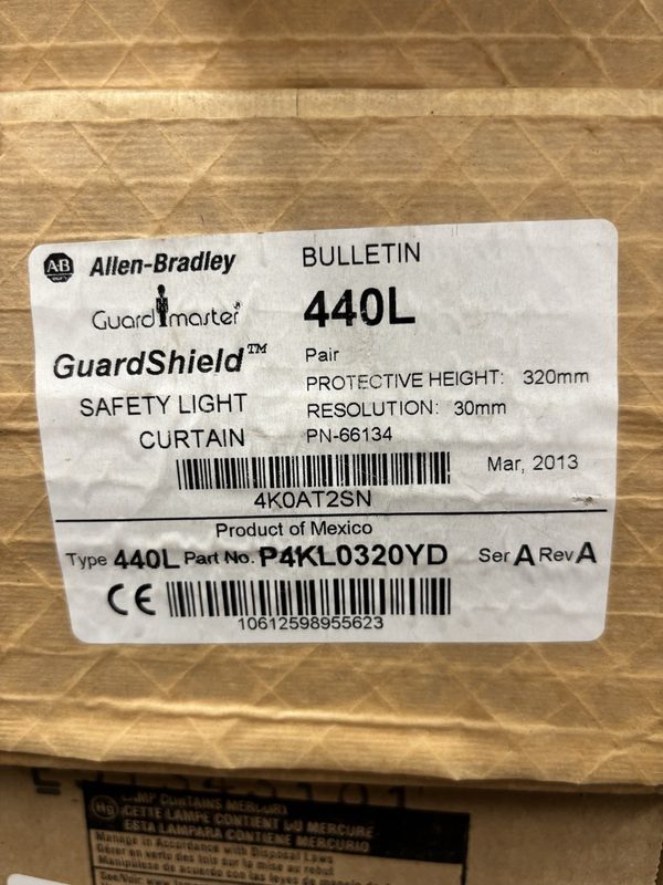 Световая завеса Allen-Bradley 440L-P4KL0320YD