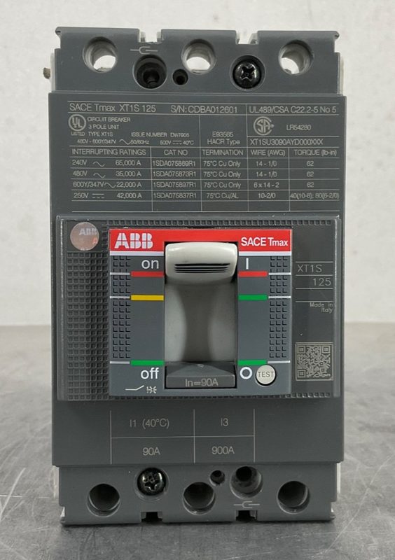 Автоматический выключатель ABB 480V-600Y/347V
