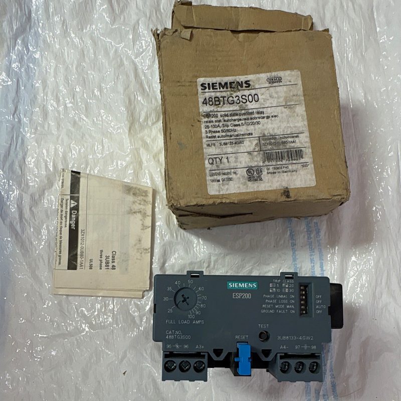 Реле Siemens 48BTG3S00