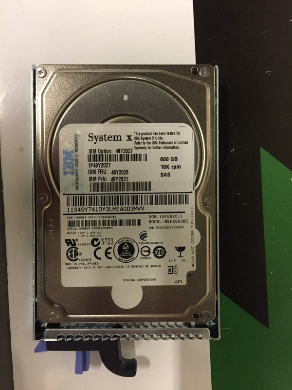 Жёсткий диск IBM 49Y2027