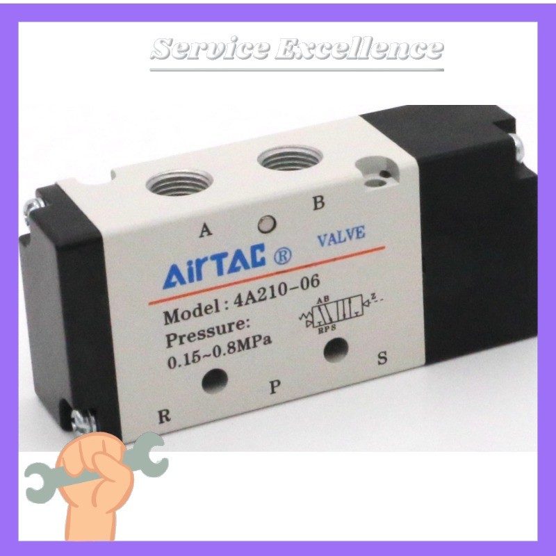 Пневмоклапан AirTAC 4A210-06/4A21006