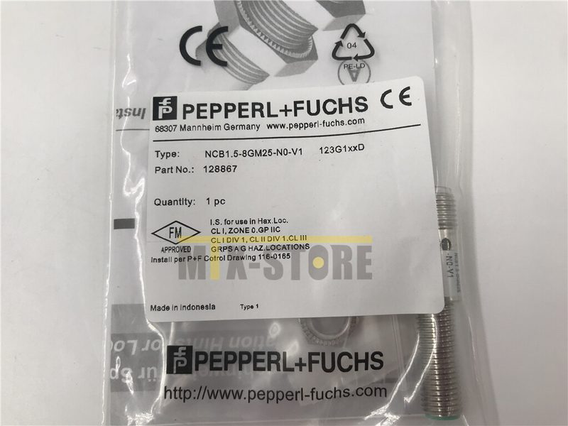 Датчик приближения Pepperl+Fuchs 5-8GM25-N0-V1