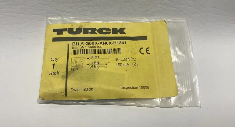 Датчик приближения Turck 5-G08K-AN6X-H1341