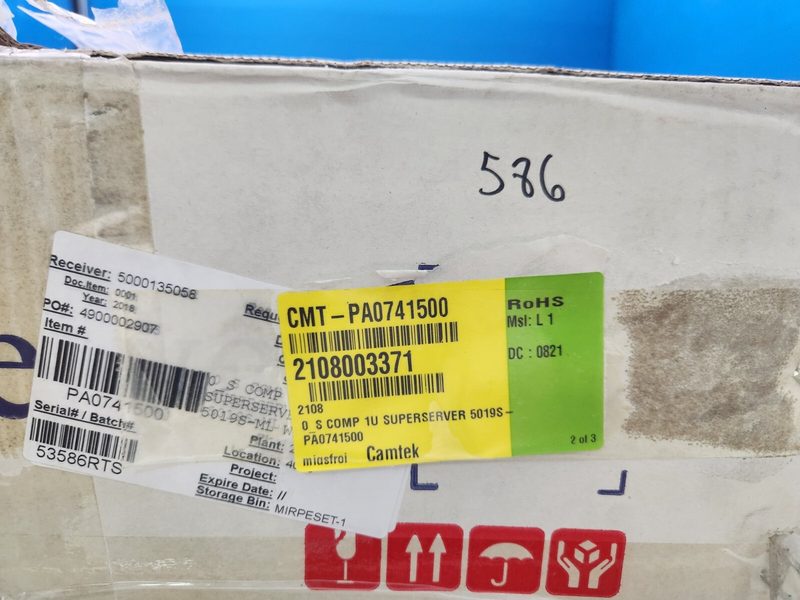 Сервер Supermicro 5019S-ML