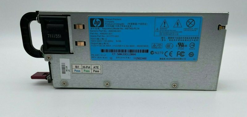 Блок питания HPE 511777-001