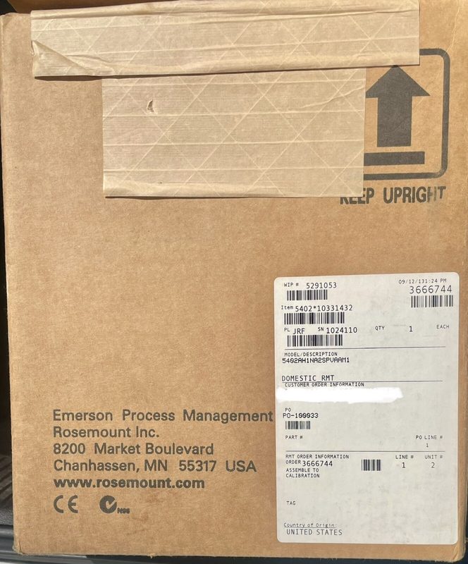 Датчик уровня Rosemount 5402AH1NA2SPVAAM1