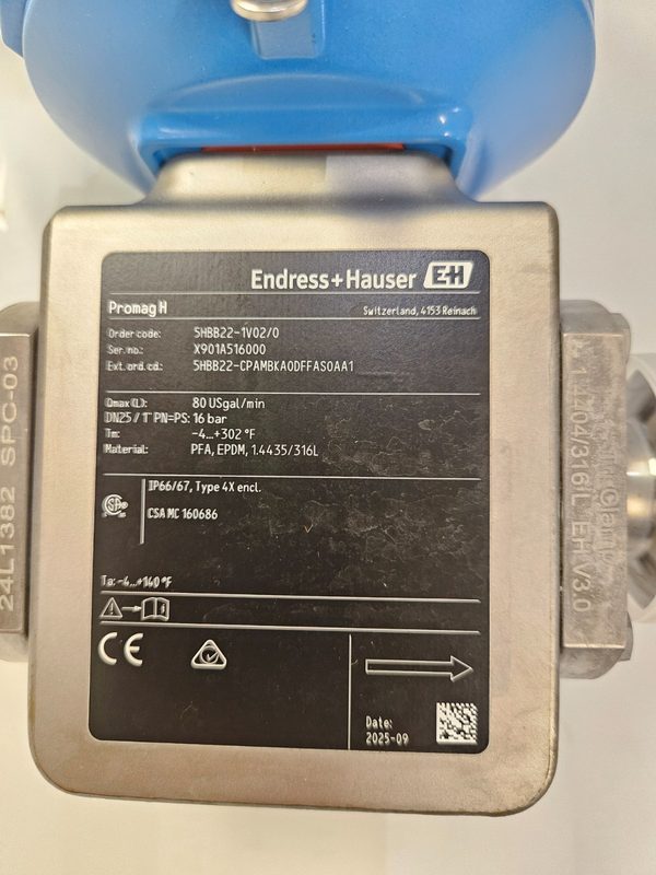 Расходомер Endress+Hauser 5HBB22-CPAMBKA0DFFAS0AA1