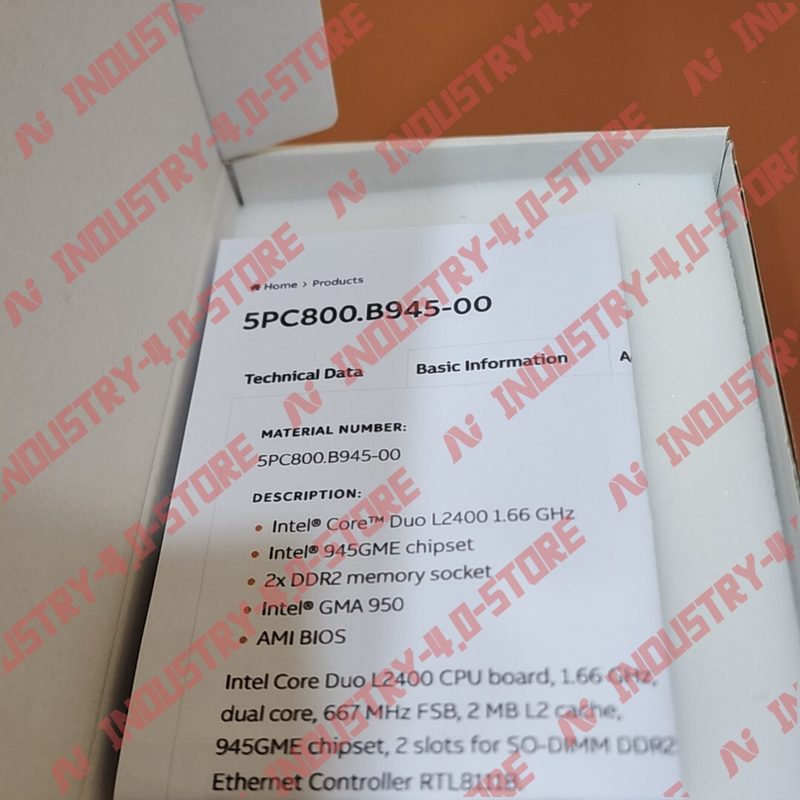 Промышленный компьютер 5PC800.B945-00