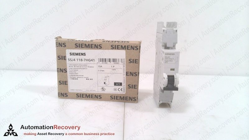 Автоматический выключатель Siemens 5SJ4118-7HG41
