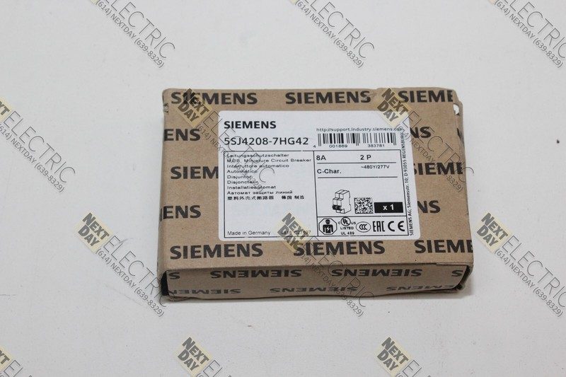 Автоматический выключатель Siemens 5SJ4208-7HG42