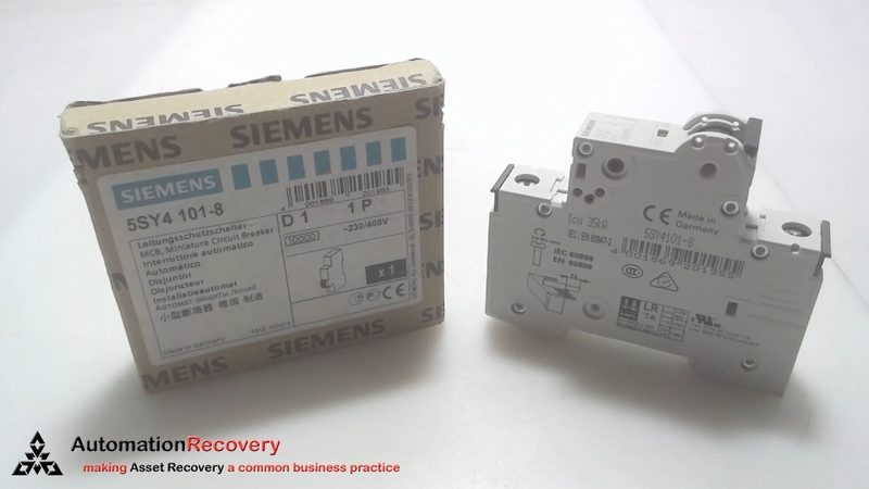 Автоматический выключатель Siemens 5SY4101-8