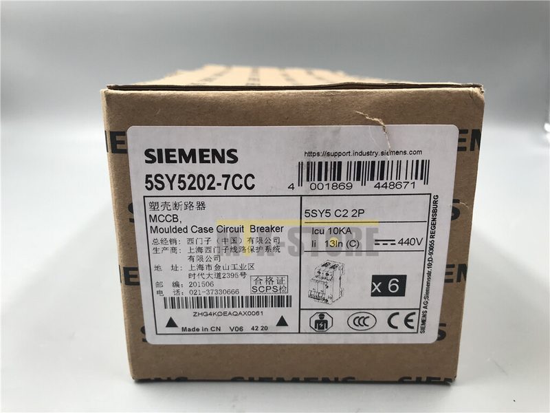 Автоматический выключатель Siemens 5SY5202-7CC