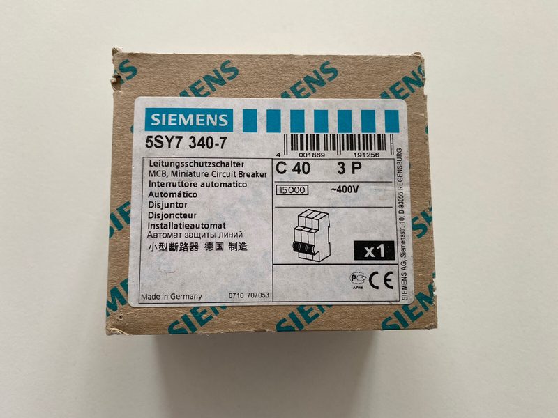Автоматический выключатель Siemens 5SY7340-7