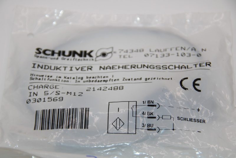 Индуктивный датчик Schunk 5/S-M12