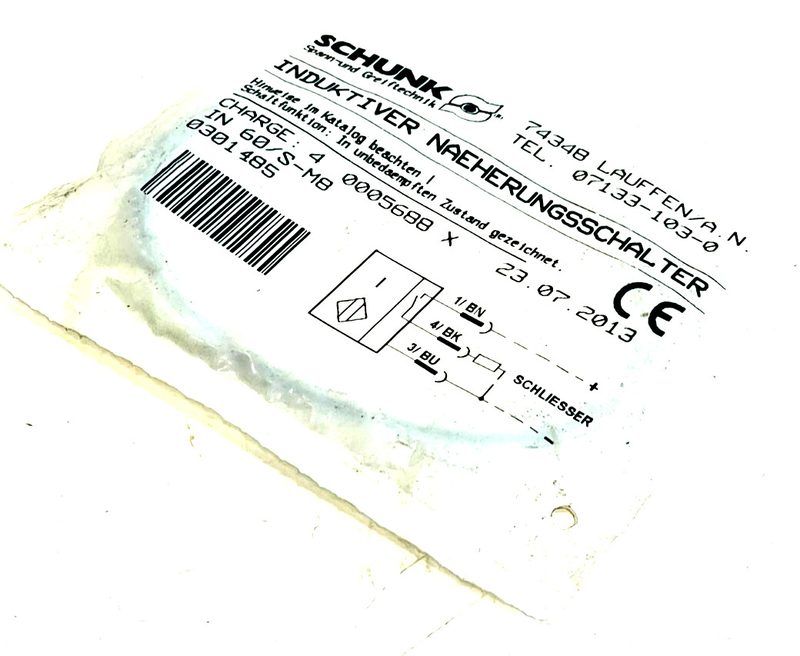 Датчик приближения Schunk 60-S-M8