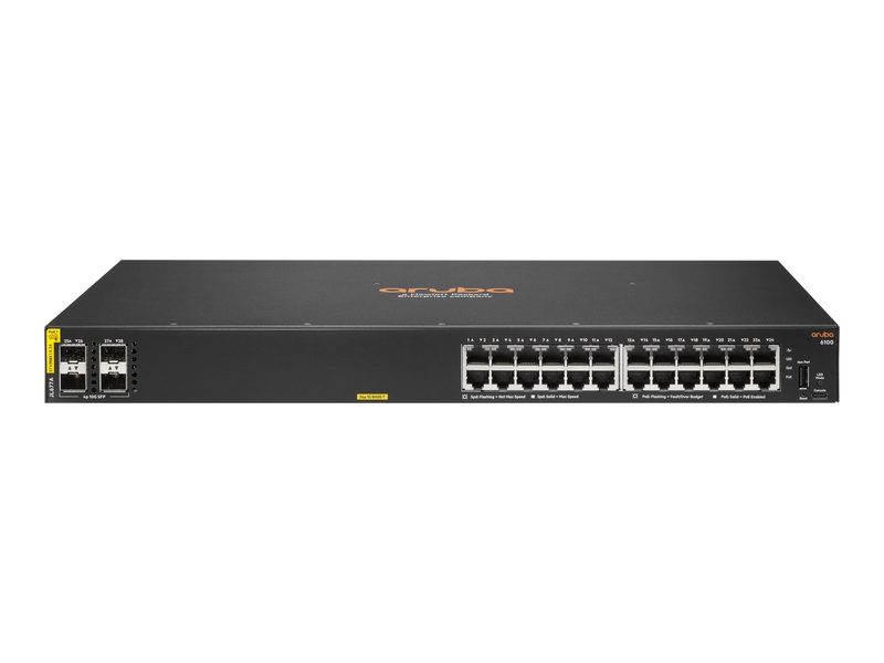 Коммутатор Aruba 6100-24G-POE