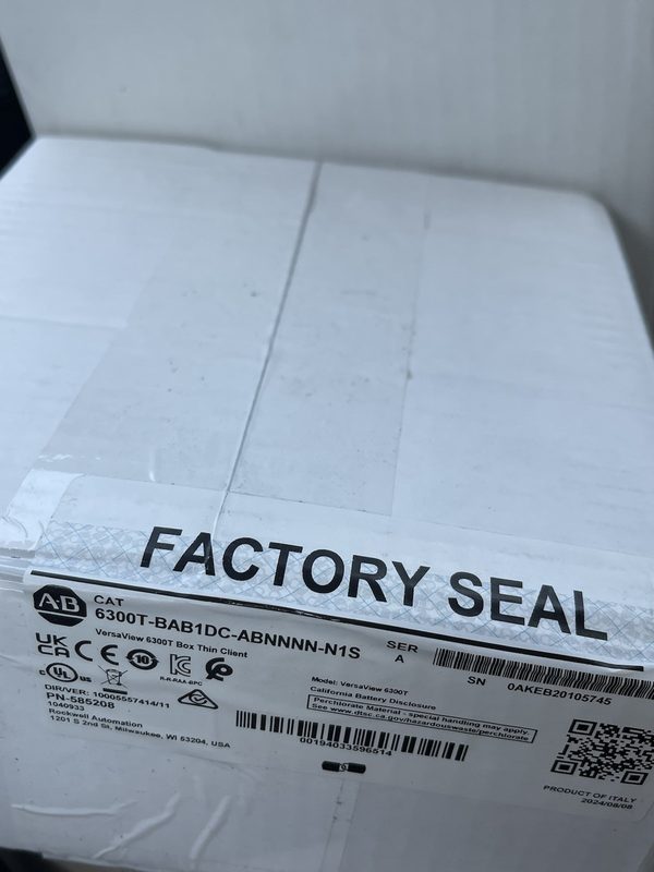 Тонкий клиент Allen-Bradley 6300T-BAB1DC-ABNNNN-N1S