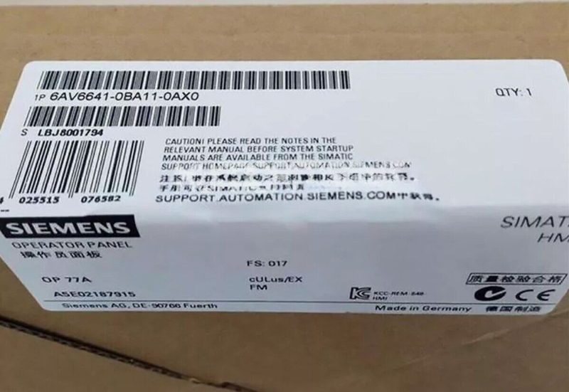 Панель оператора Siemens 641-0BA11-0AX0
