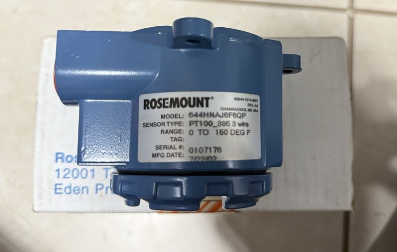 Датчик температуры Rosemount 644HNAJ6F6QP