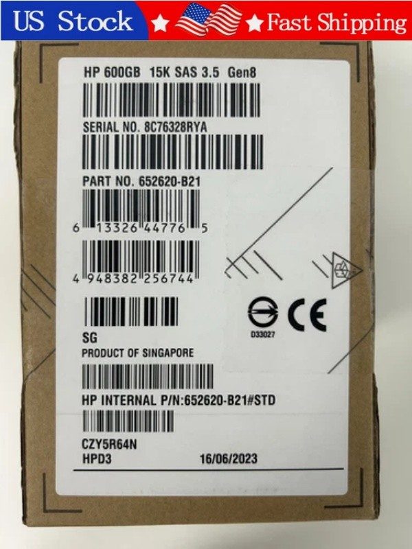 Жёсткий диск HPE 652620-B21
