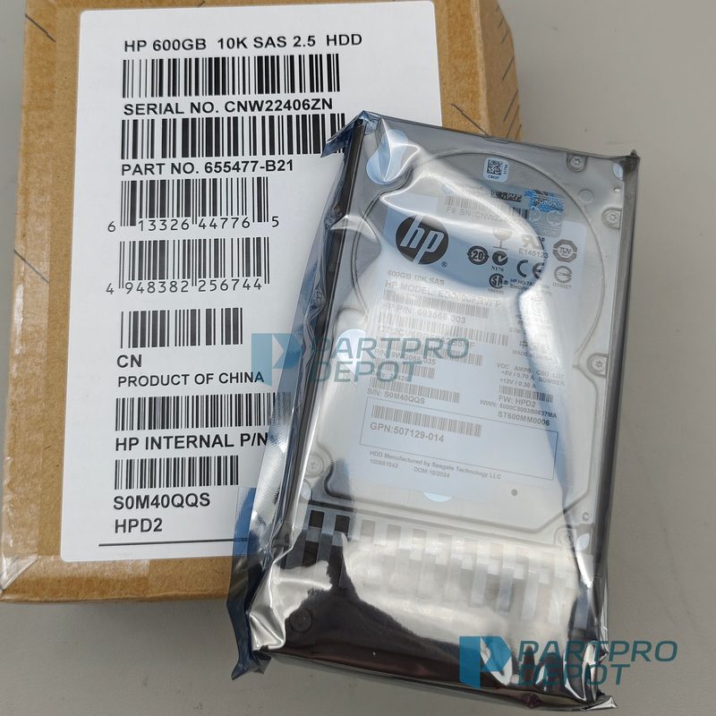Жёсткий диск HPE 655477-B21